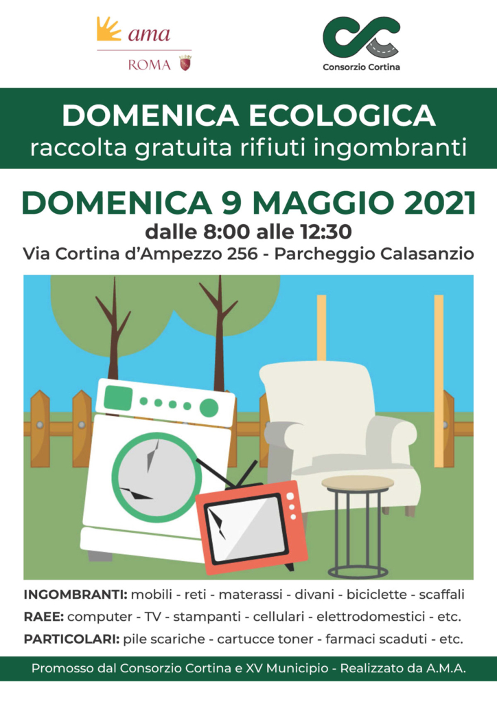 Locandina domenica ecologica