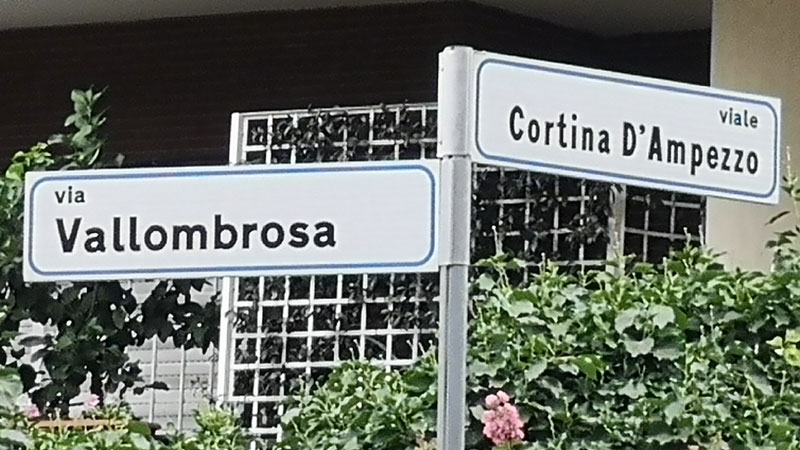 Viale Cortina d'Ampezzo Via Vallombrosa