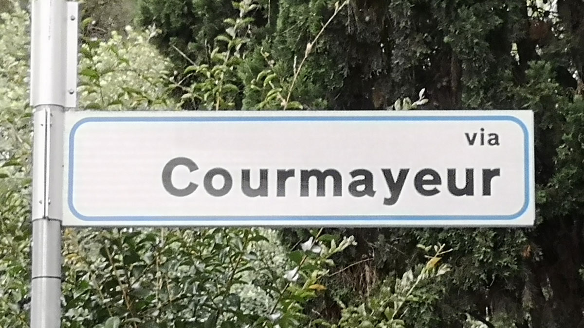 Via Courmayeur