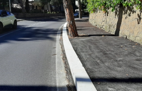 Rifacimento marciapiede Viale Cortina d'Ampezzo civico 76-92 B (2)